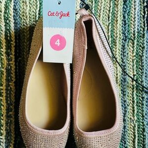 Cat & Jack Pink Dress Shoes Ballet Style